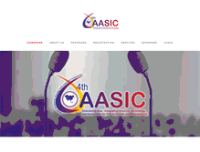 Tablet Screenshot of aasic.org